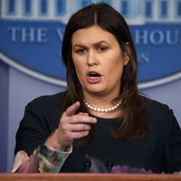 Trajik bir figür: Sarah Sanders... Güzel olsaydı da alay ederler miydi?