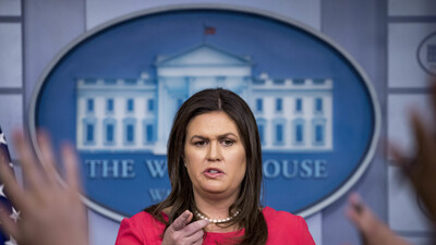 Trajik bir figür: Sarah Sanders... Güzel olsaydı da alay ederler miydi?