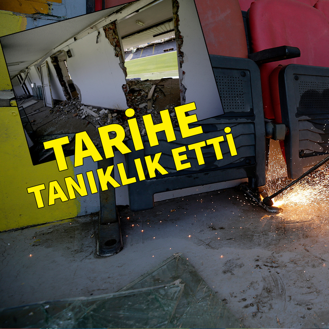 Ve kazma vuruldu!