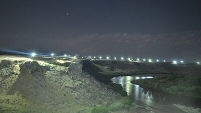 Çalışmalar hızlandı! Sınıra aydınlatma sistemi