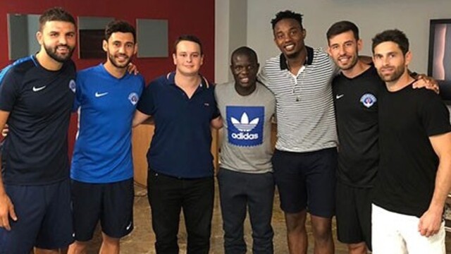 Chelsea'nin yıldızından Paşa'ya ziyaret