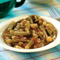 Zeytinyağlı bamya yemeği tarifi