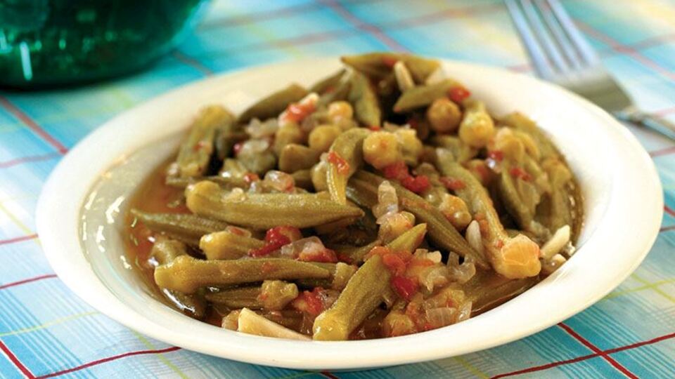 Zeytinyağlı bamya yemeği tarifi