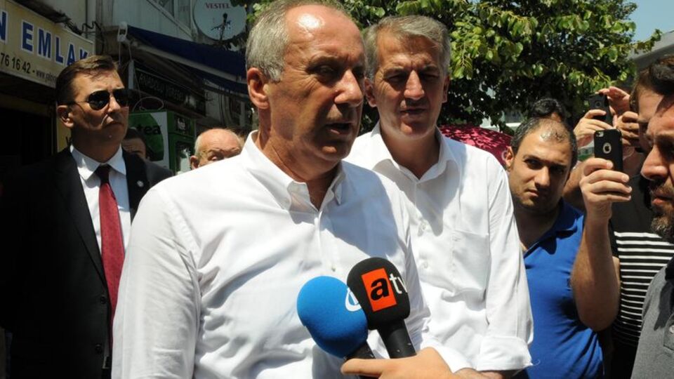 Muharrem İnce'den flaş açıklama: Kimse partiden ayrılmasın!