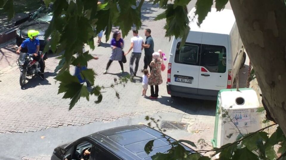 İstanbul'da korku dolu anlar!