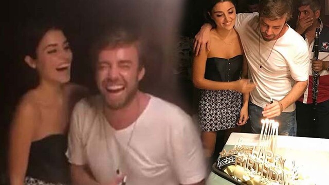 Yeni yaşını sevgilisiyle kutladı