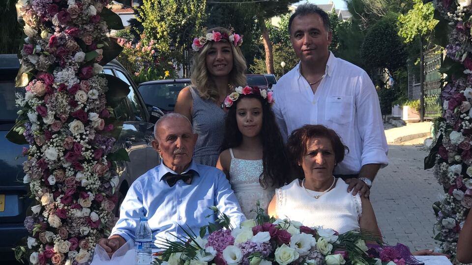60 yıl sonra düğün yaptılar