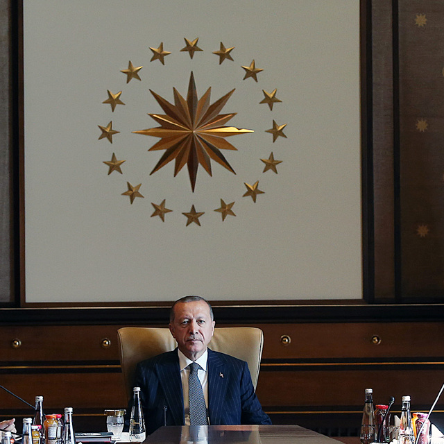 MÜSİAD heyetinden Cumhurbaşkanı Erdoğan'a Ziyaret