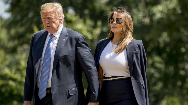 Trump açıklamalarıyla ters düştü, eşinin ailesi ABD vatandaşı oldu!