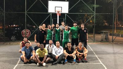 'Pota' şikâyeti, basket maçıyla bitti