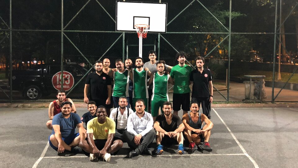 'Pota' şikâyeti, basket maçıyla bitti