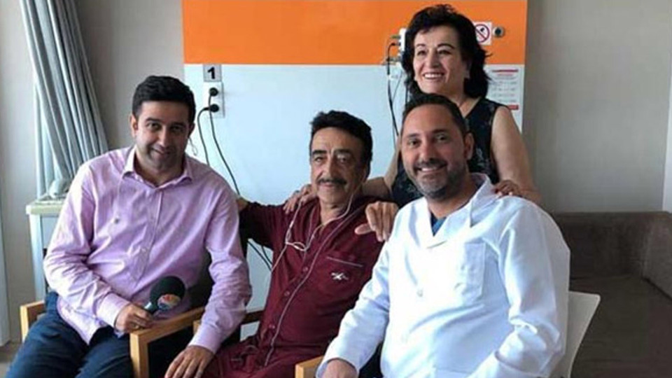 Hastane odasından ilk fotoğraf!