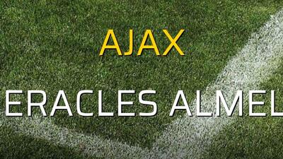 Ajax - Heracles Almelo maç önü