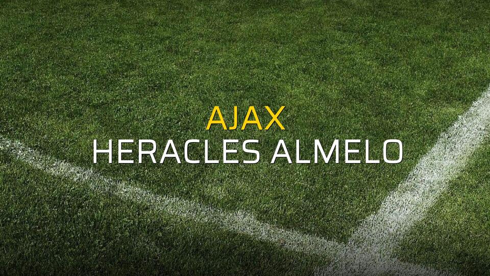 Ajax - Heracles Almelo maç önü