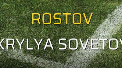 Rostov - Krylya Sovetov sahaya çıkıyor
