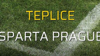Teplice - Sparta Prague karşılaşma önü
