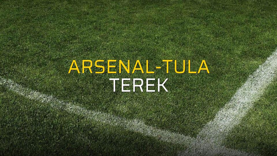 Arsenal-Tula - Terek maç önü