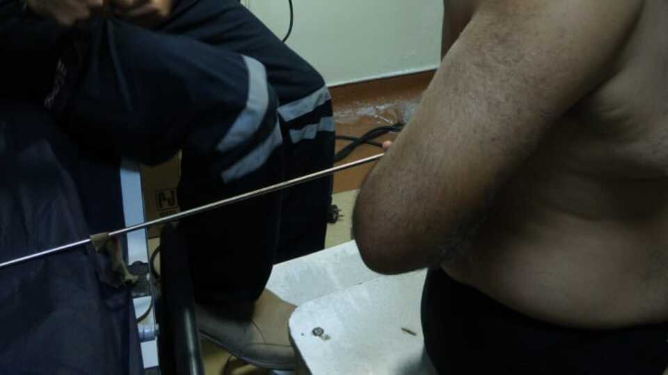 Zıpkınla balık avında dehşet!