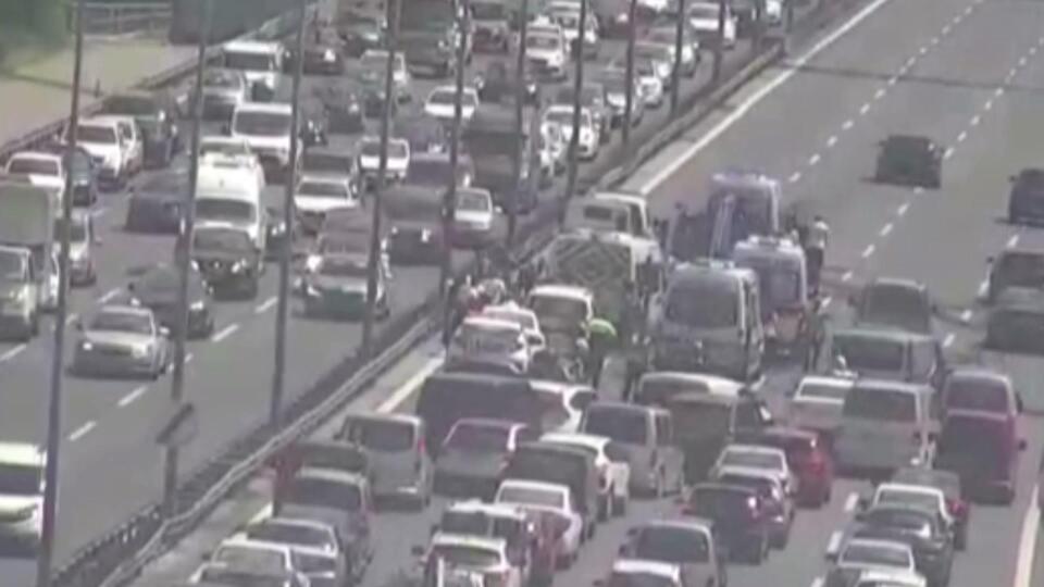 FSM'de zincirleme kaza! Yaralılar var