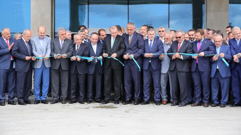 Erdoğan, Rize'de otel açılışı yaptı