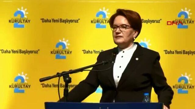 Akşener, yeniden İYİ Parti Genel Başkanı seçildi