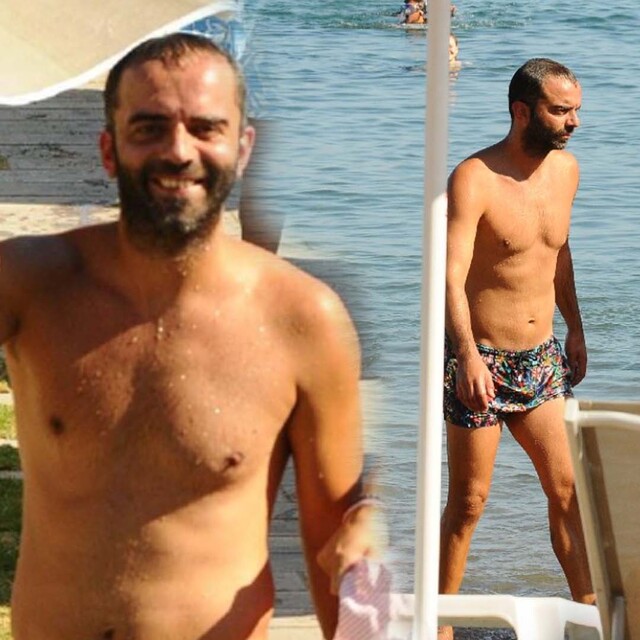 Semih Şentürk tatilde