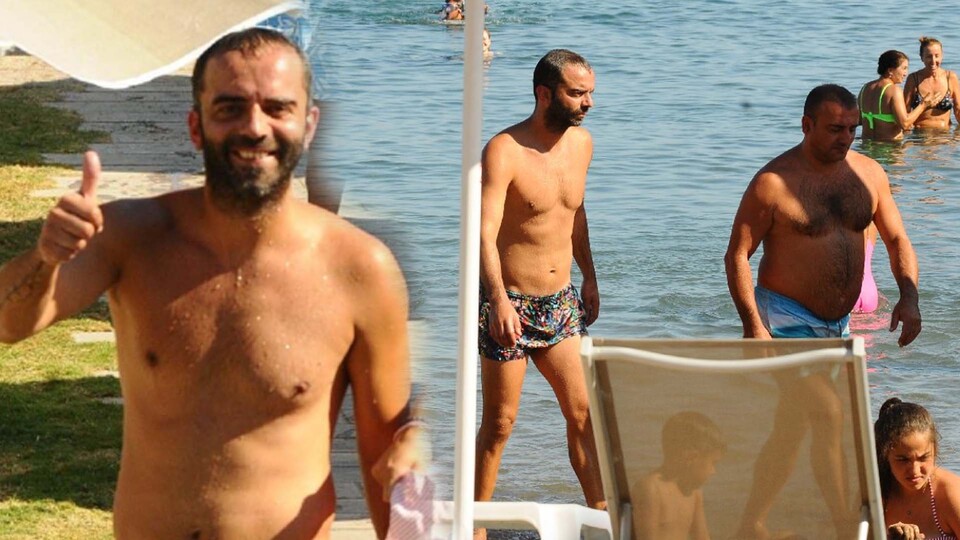 Semih Şentürk tatilde