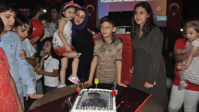 'Oğlumun ilk ve tek doğum günü'