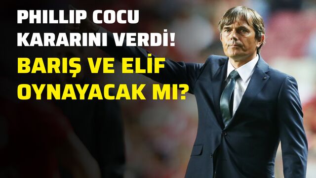 İşte Cocu'nun 11'i!