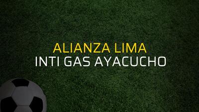Alianza Lima - Inti Gas Ayacucho maçı heyecanı