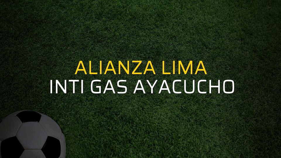 Alianza Lima - Inti Gas Ayacucho maçı heyecanı
