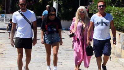 Orhan Gencebay müstakbel geliniyle tanıştı