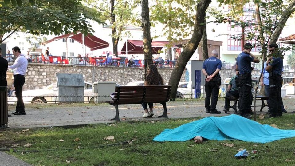 Bursa'da parkta korkunç son!