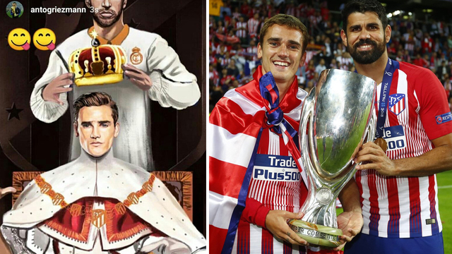 Griezmann'dan olay gönderme!