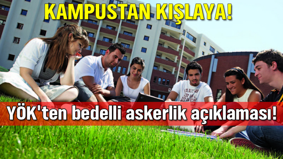 YÖK'ten bedelli açıklaması!