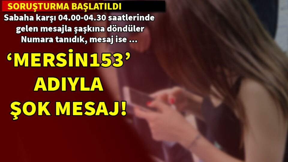 'Mersin153' adıyla şok PKK mesajı!