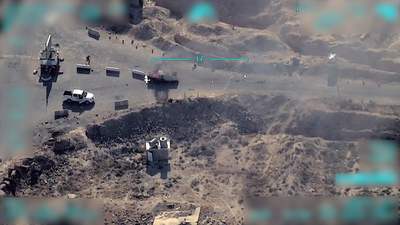 PKK'ya Sincar'da vurulan darbenin görüntüleri ortaya çıktı