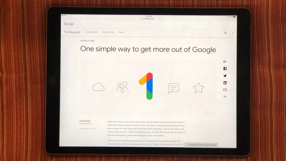 Google One kullanıma açıldı!