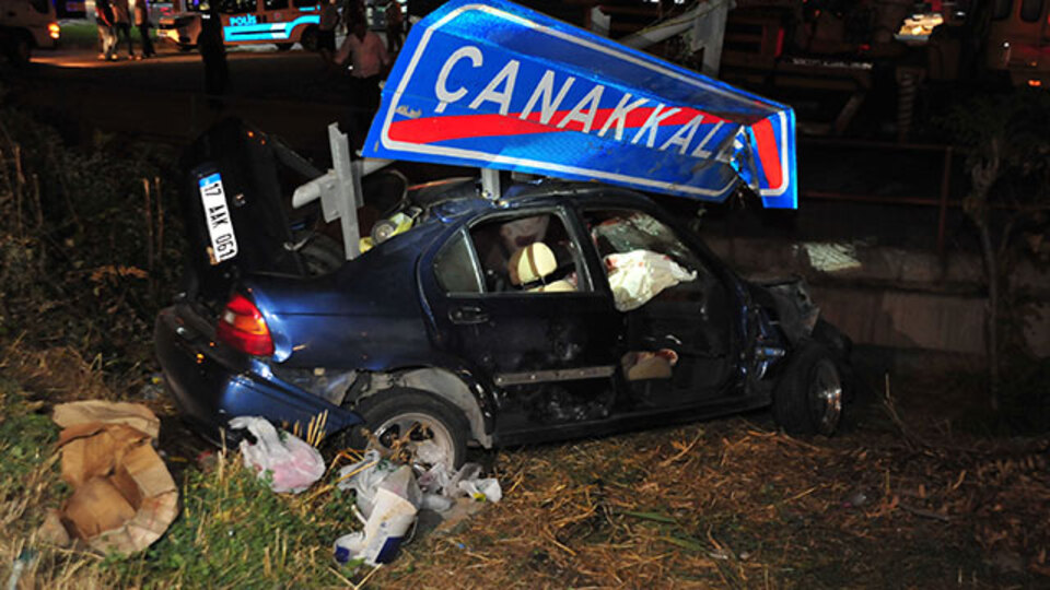 Korkunç kaza! 10 gün sonra baba olacaktı