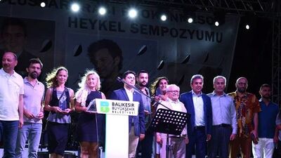 Mermer Heykel Sempozyumu'na görkemli kapanış