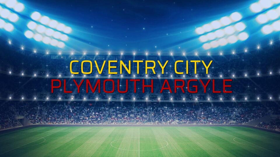 Coventry City - Plymouth Argyle maçı ne zaman?