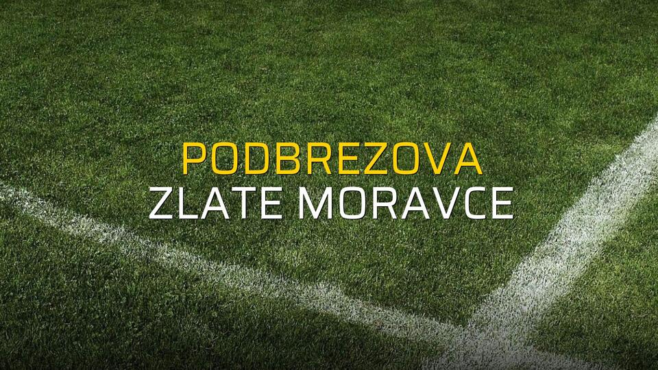 Podbrezova - Zlate Moravce rakamlar