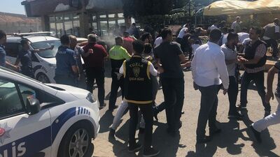 Ortalık bir anda karıştı! Gözaltına alınanlar var