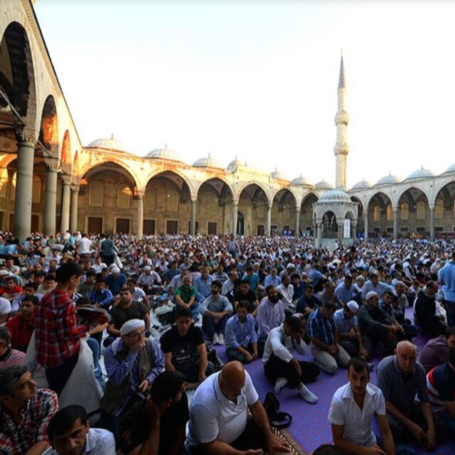 Bayram namazı saatleri