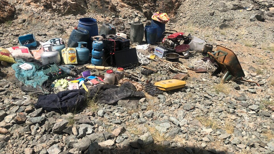 Terör örgütü PKK'ya ait mühimmat ele geçirildi