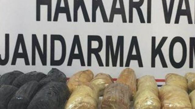 PKK'ya ait 21 kilo TNT ele geçirildi