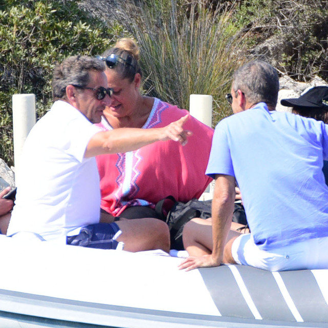 Sarkozy ailesi tatil için Bodrum'a geldi!