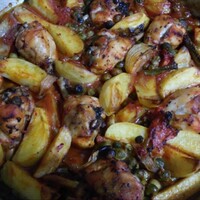 Fırında sebzeli tavuk tarifi