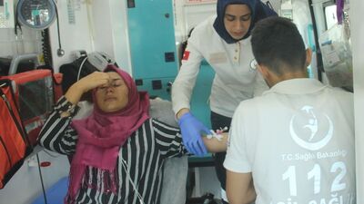 Alışveriş yapmadı diye kadının burnunu kırdılar