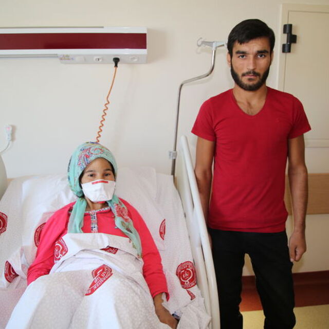 Ablasına bayram hediyesi karaciğeri oldu